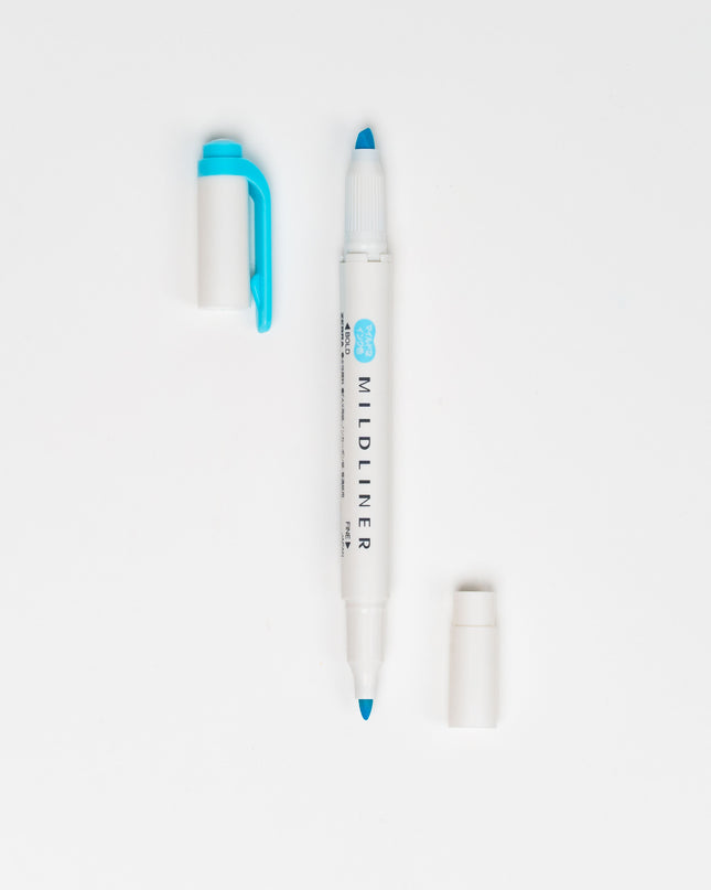 ZEBRA Mildliner Mild Blue Color - ZenPop Japan Stationery Store