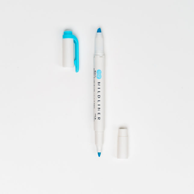ZEBRA Mildliner Mild Blue Color - ZenPop Japan Stationery Store