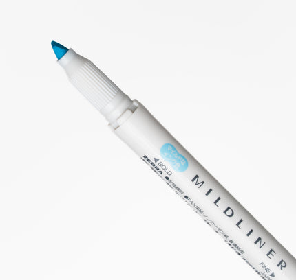 ZEBRA Mildliner Mild Blue Color - ZenPop Japan Stationery Store