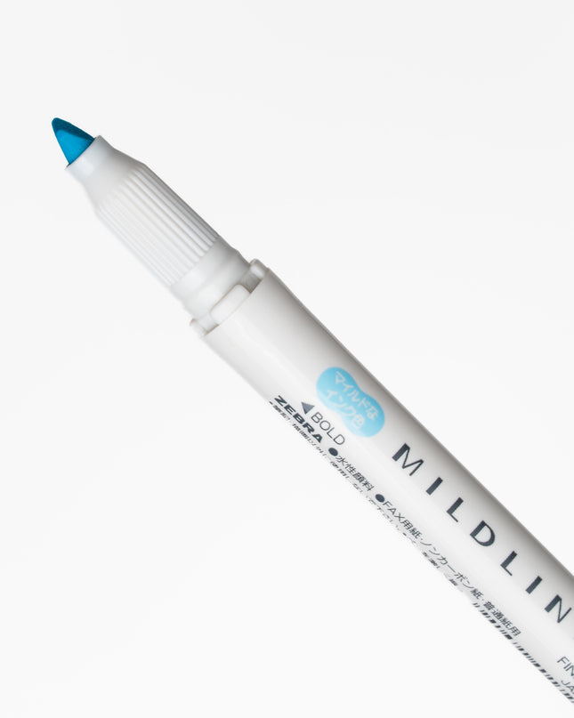 ZEBRA Mildliner Mild Blue Color - ZenPop Japan Stationery Store