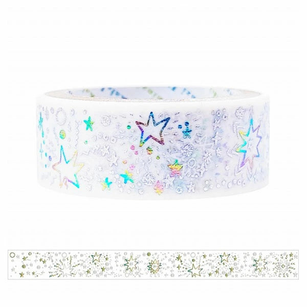 SEAL-DO Kirapika Masking Tape 15mm - Hoshi Akari Series (Shinzi Katoh Design) Star