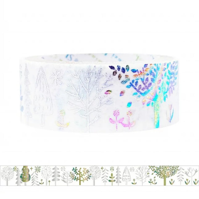 SEAL-DO Kirapika Masking Tape 15mm - Hoshi Akari Series (Shinzi Katoh Design) Tree