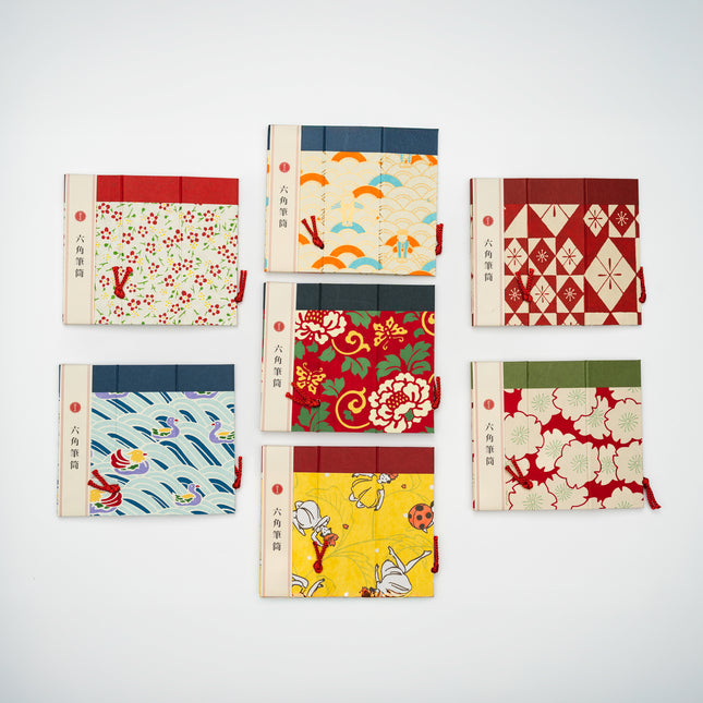 HAIBARA Hexagon Pen Case