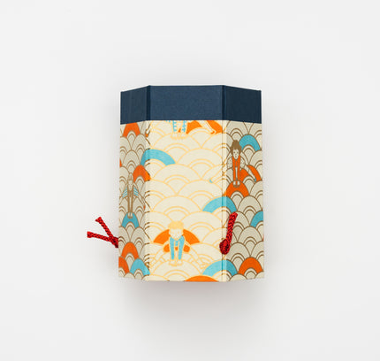 HAIBARA Hexagon Pen Case Boys in Waves