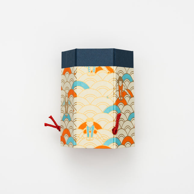 HAIBARA Hexagon Pen Case Boys in Waves