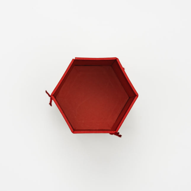 HAIBARA Hexagon Pen Case top