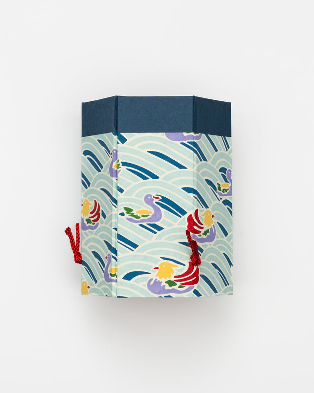 HAIBARA Hexagon Pen Case Mandarin Duck