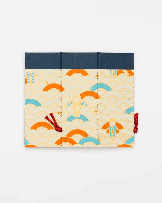 HAIBARA Hexagon Pen Case Boys in Waves