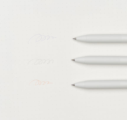 MITSUBISHI PENCIL Uni Ball One Wa-taste 3 Colors Set 0.38mm miyabi pen test