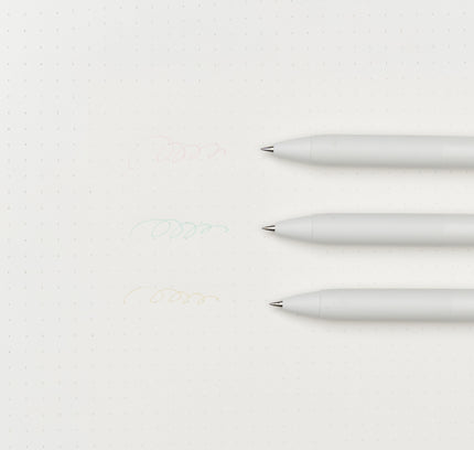 MITSUBISHI PENCIL Uni Ball One Wa-taste 3 Colors Set 0.38mm hannari close up pen test