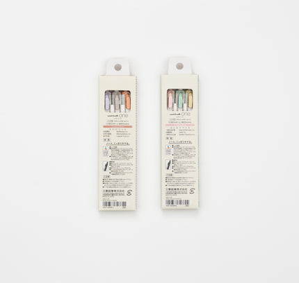MITSUBISHI PENCIL Uni Ball One Wa-taste 3 Colors Set 0.38mm back