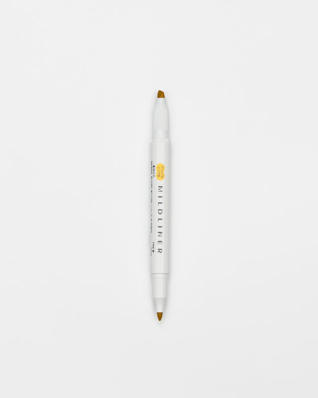 ZEBRA Mildliner Nagomi Mild 5 Colors Set yellow uncap