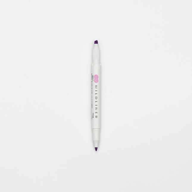ZEBRA Mildliner Nagomi Mild 5 Colors Set purple uncap