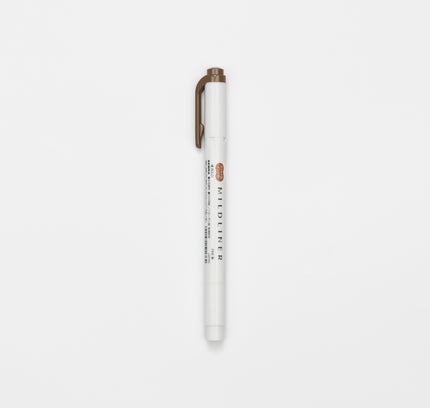 ZEBRA Mildliner Nagomi Mild 5 Colors Set brown