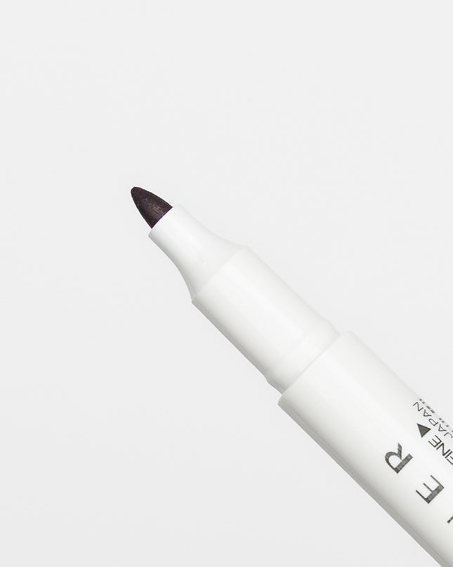 ZEBRA Mildliner Nagomi Mild 5 Colors Set brown close up on fine tip