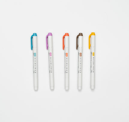 ZEBRA Mildliner Nagomi Mild 5 Colors Set