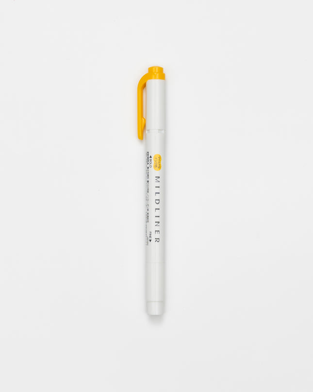ZEBRA Mildliner Nagomi Mild 5 Colors Set yellow