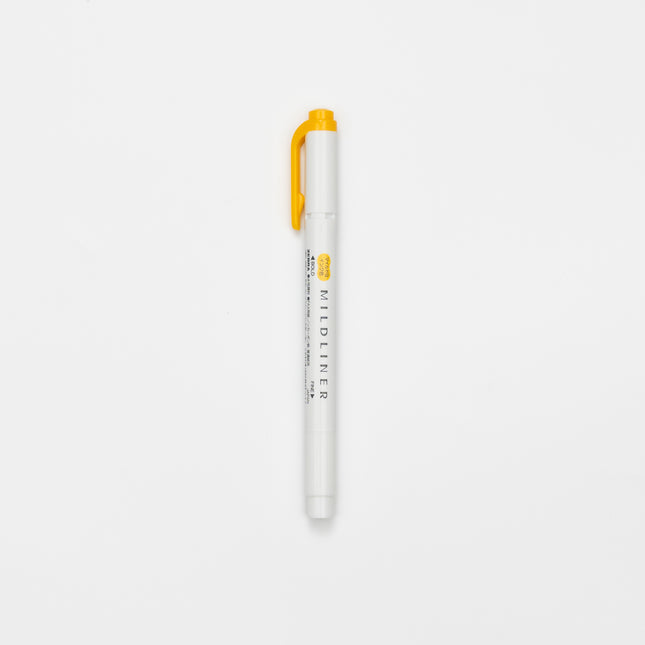 ZEBRA Mildliner Nagomi Mild 5 Colors Set yellow