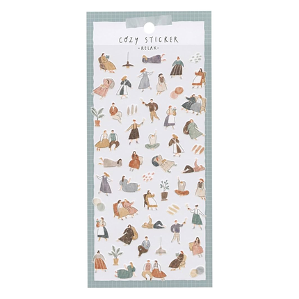 MIND WAVE Cozy Sticker Sheet - Relax