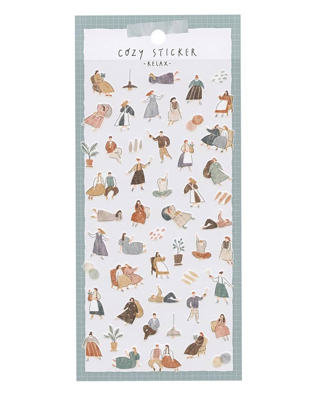 MIND WAVE Cozy Sticker Sheet - Relax
