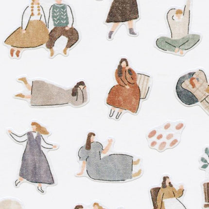 MIND WAVE Cozy Sticker Sheet - Relax