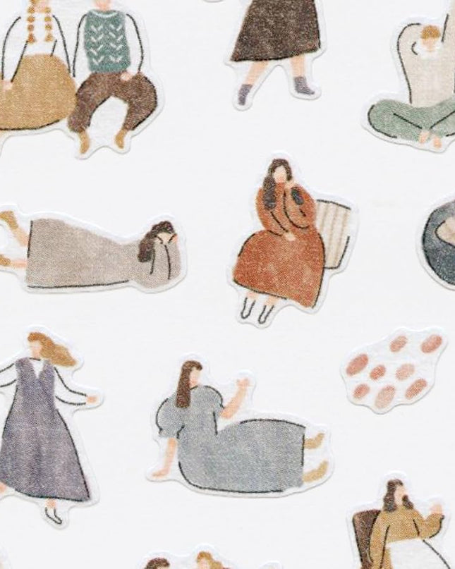 MIND WAVE Cozy Sticker Sheet - Relax