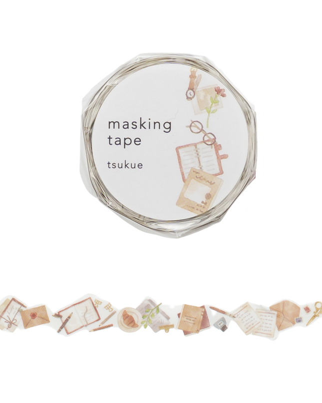 MIND WAVE Masking Tape - Die Cut Desk (Tsukue)