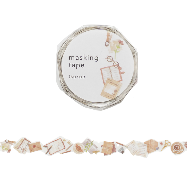 MIND WAVE Masking Tape - Die Cut Desk (Tsukue)