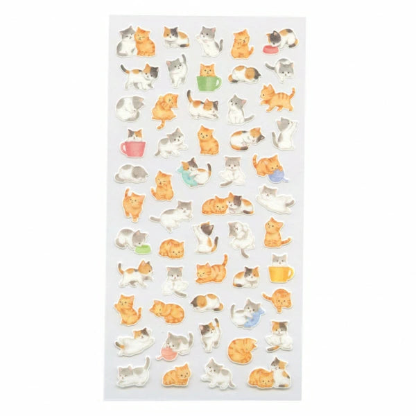 MIND WAVE Sticker Sheet - Mame Mame Cat