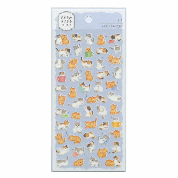 MIND WAVE Sticker Sheet - Mame Mame Cat