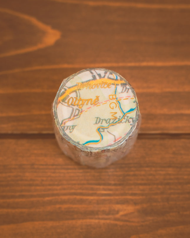 Foil Stamping Masking Tape "Antique Map" From BGM