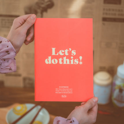 Cheer me up! A5 Notebook From Ryu-Ryu