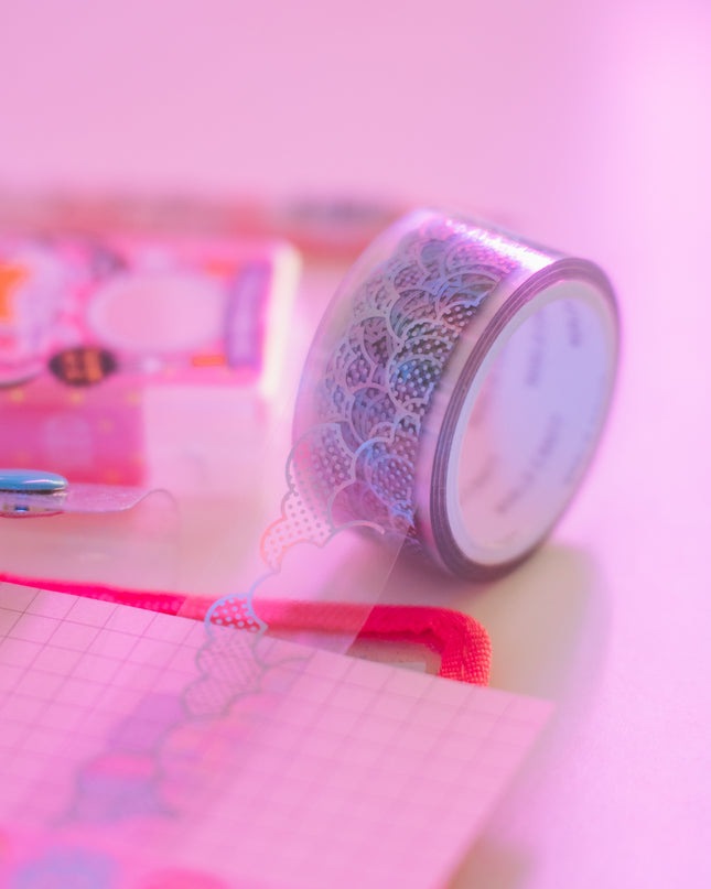 KiraKira Clear Tape Cotton Candy from Worldcraft