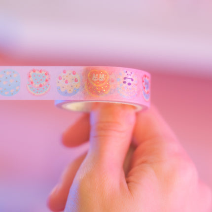 KiraKira Masking Tape Saengil Cake from World craft