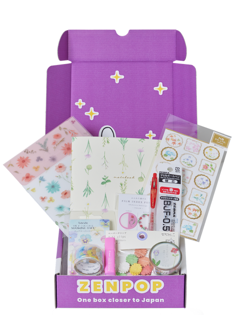 ZENPOP Stationery Flower Whispers Box