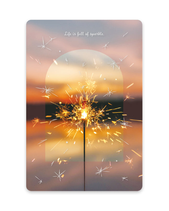 RYURYU Transparent Card - Sparkle (TOC‑10)