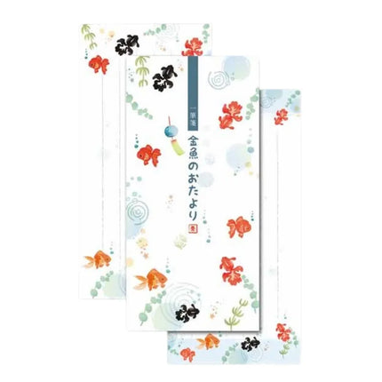 FRONTIA Japanese Memo Pad Goldfish (Ippitsu-sen)