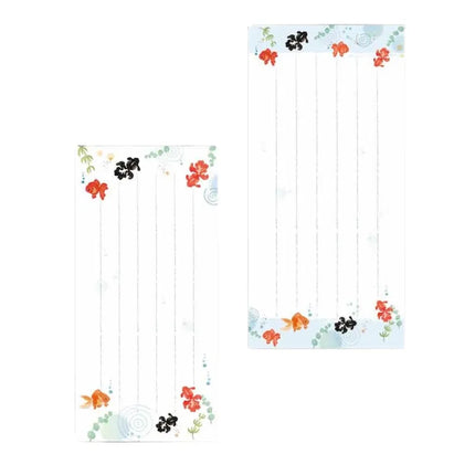 FRONTIA Japanese Memo Pad Goldfish (Ippitsu-sen)