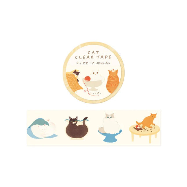 RYURYU Clear Tape 30mm - mula