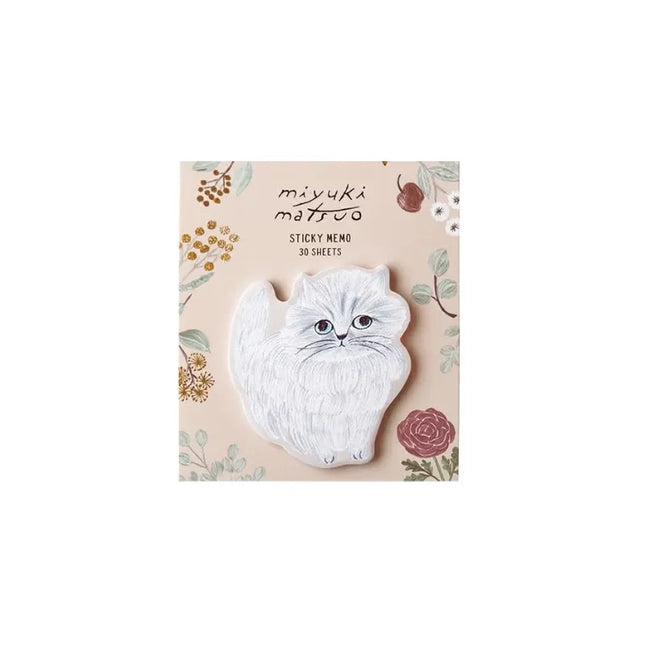 EL COMMUN  Miyuki Matsuo Die-cut Sticky Notes