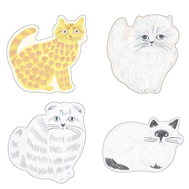 EL COMMUN  Miyuki Matsuo Die-cut Sticky Notes