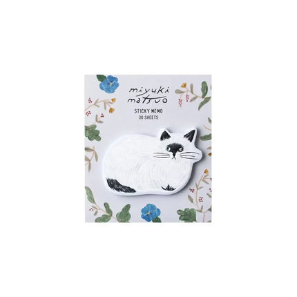 EL COMMUN  Miyuki Matsuo Die-cut Sticky Notes