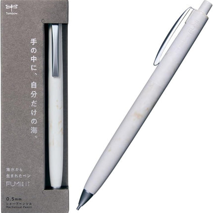 TOMBOW FUMI Mechanical Pencil 0.5mm Shell White