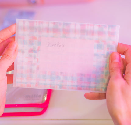 WHOMEE Letter set Sugar Green from Ryu Ryu