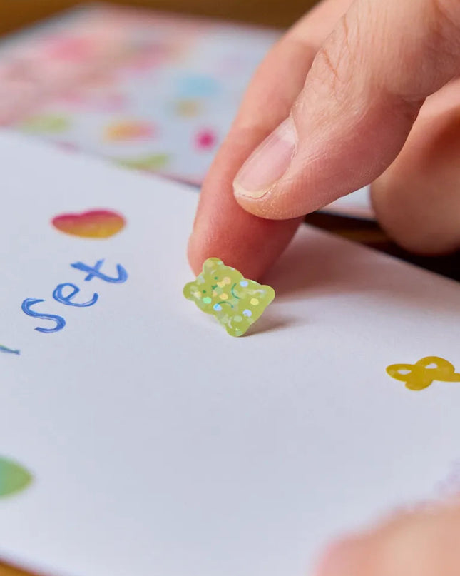 WORLD CRAFT Hologram Gummy Stickers