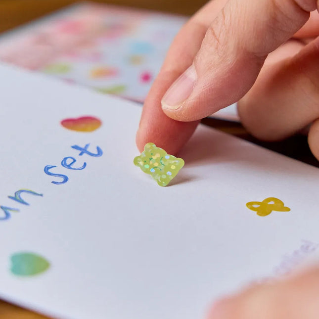 WORLD CRAFT Hologram Gummy Stickers
