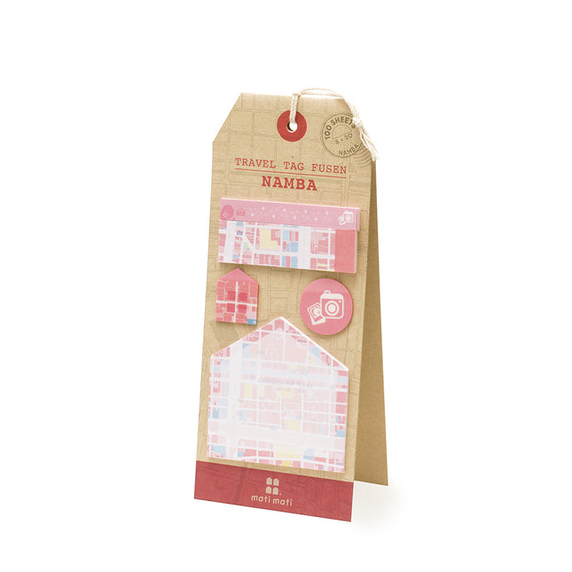 ZENRIN Travel Tag Sticky Notes - Namba