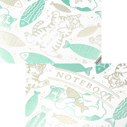 ROKKAKU X 365Cat.Art Ring Notebook B6 - Cat Art Collection