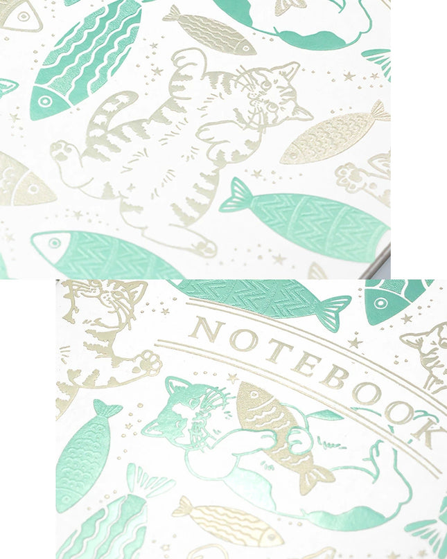 ROKKAKU X 365Cat.Art Ring Notebook B6 - Cat Art Collection