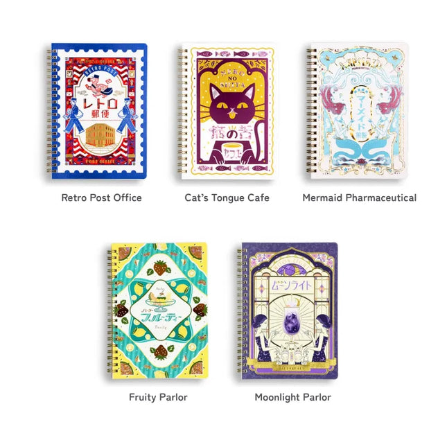 [Limited] ROKKAKU X ob1toy Ring Notebook B6